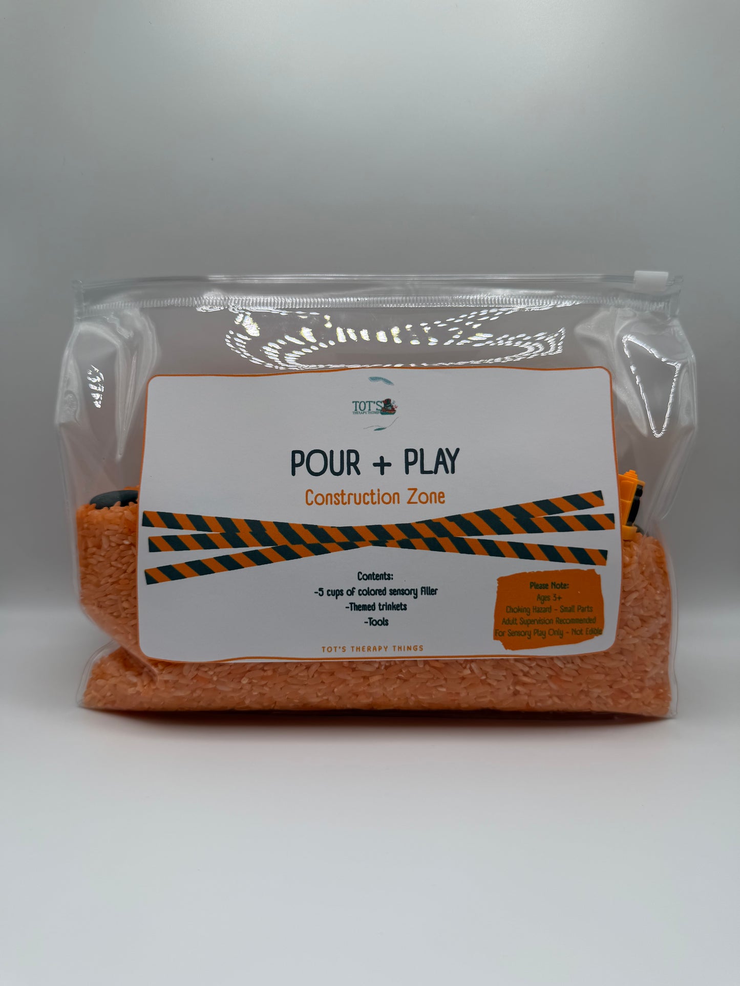 "Construction Zone" Pour + Play Pack