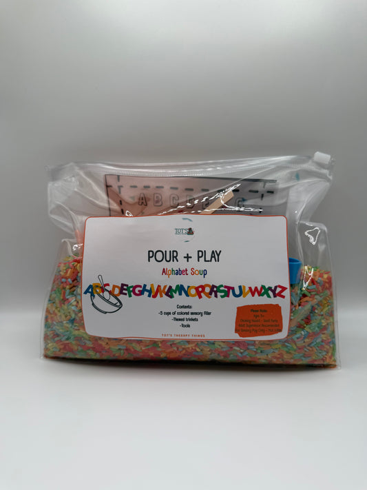 "Alphabet Soup" Pour + Play Pack
