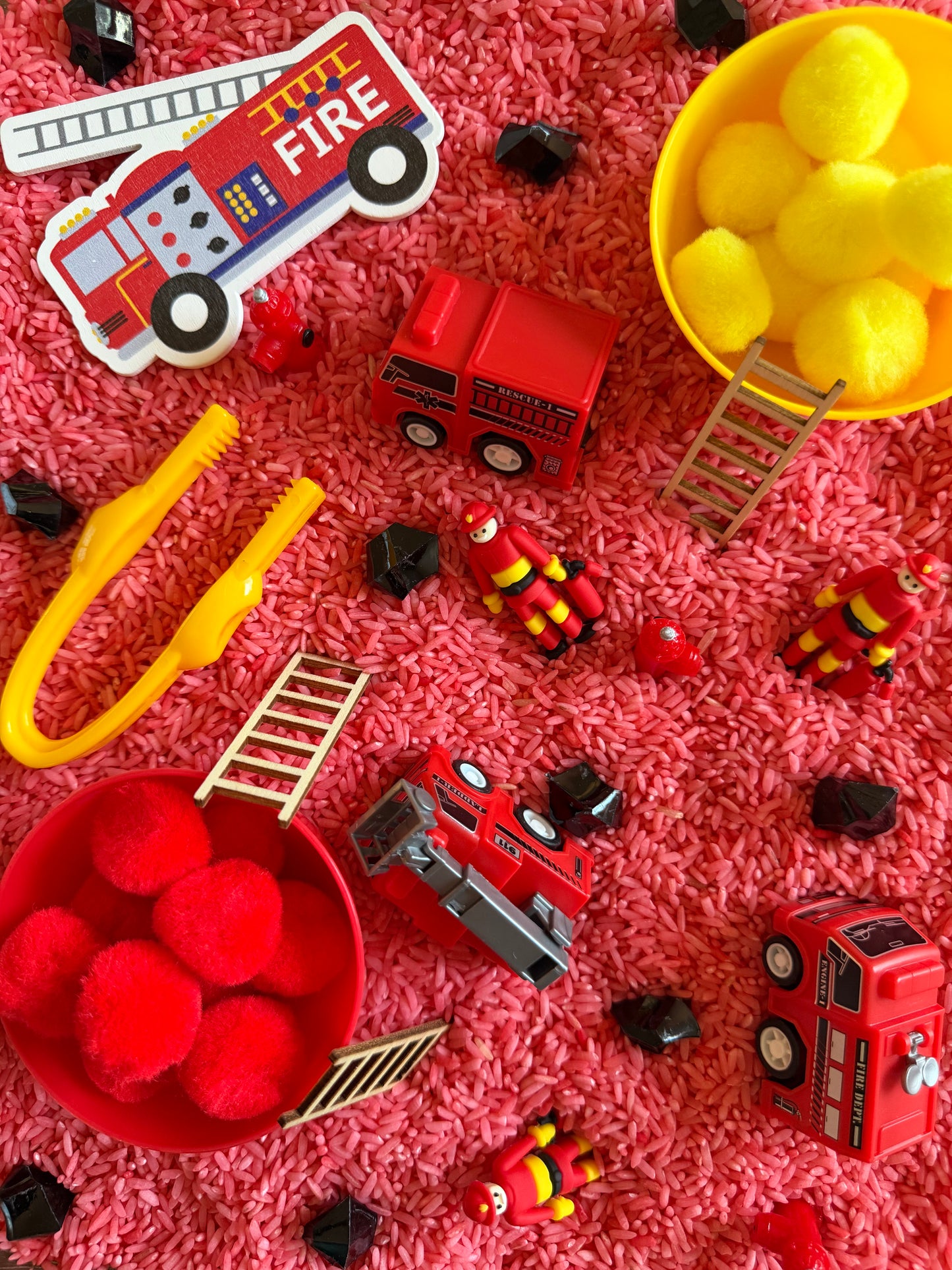 "Firehouse Fun" Sensory Bin