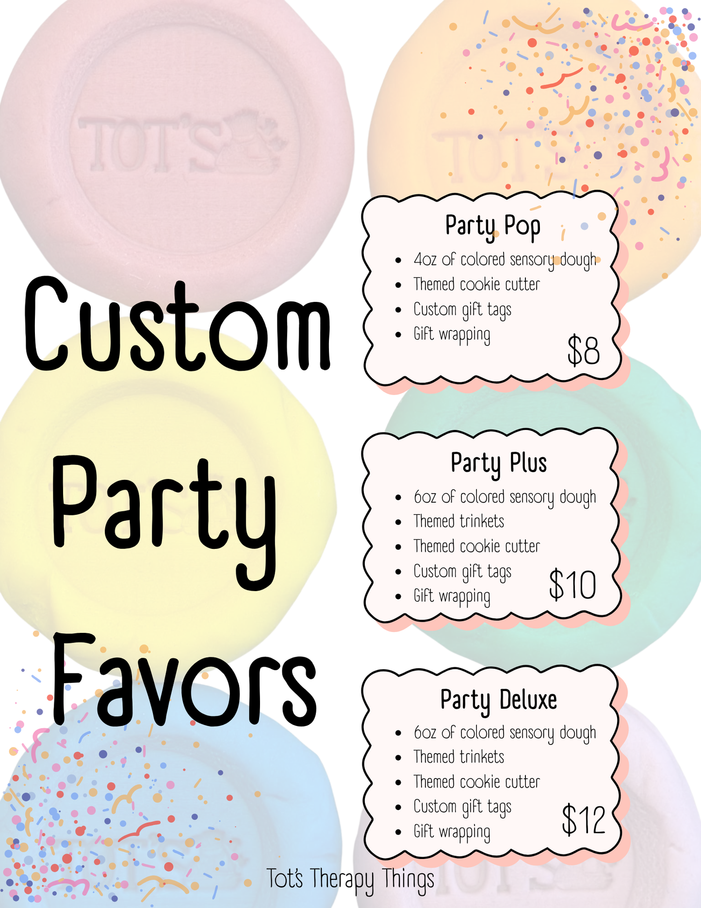 Custom Party Favors