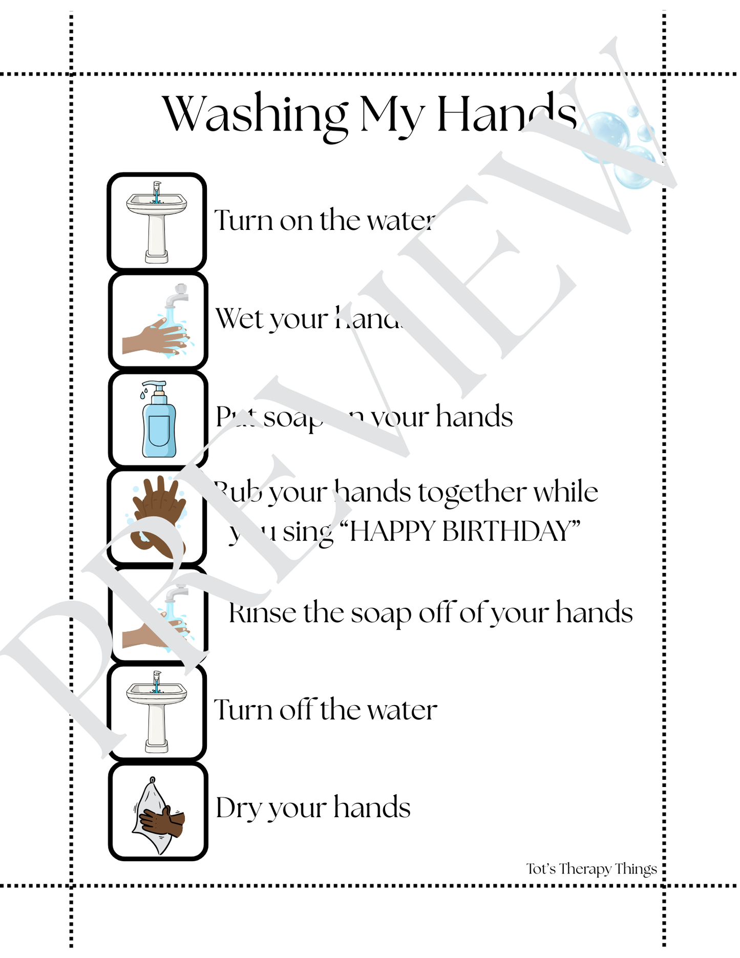 Washing My Hands