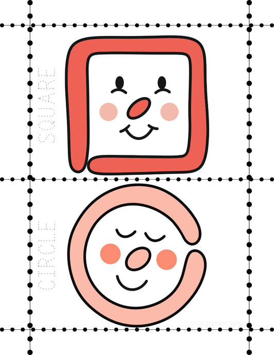 Sensory Dough Shape Mats