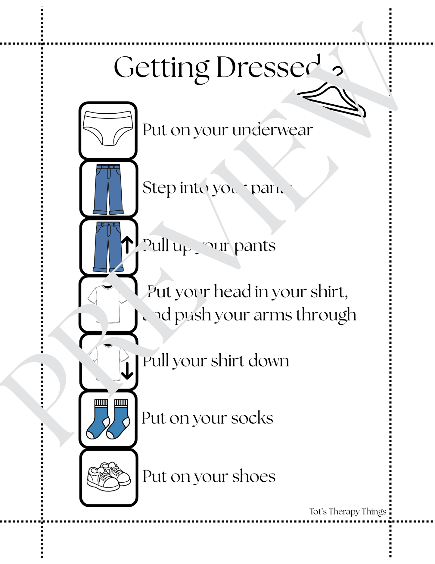 Getting Dressed