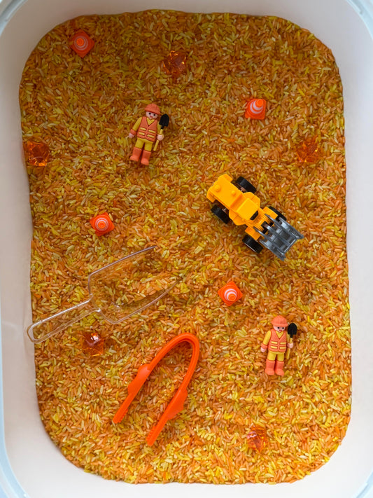 "Construction Zone" Pour + Play Pack