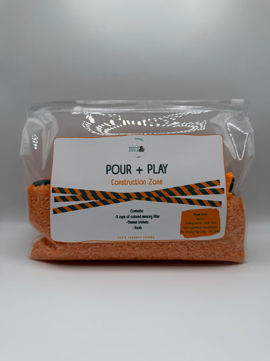 "Construction Zone" Pour + Play Pack