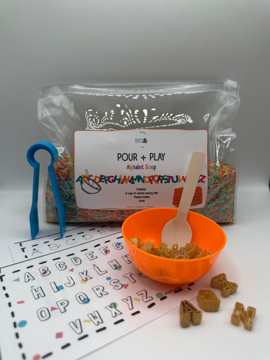 "Alphabet Soup" Pour +  Play Pack