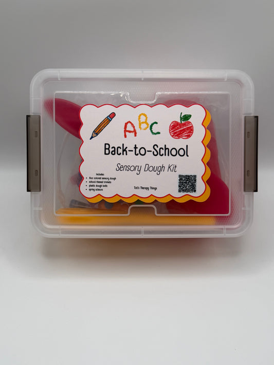 "Back-to-School" Sensory Dough Kit