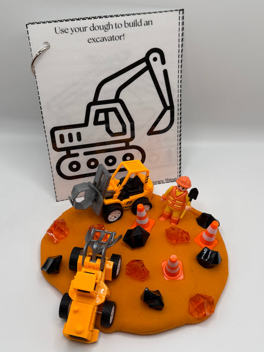 "Construction Zone" - Sensory Dough Kit