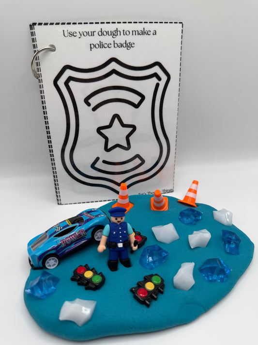 "On Duty" - Sensory Dough Kit