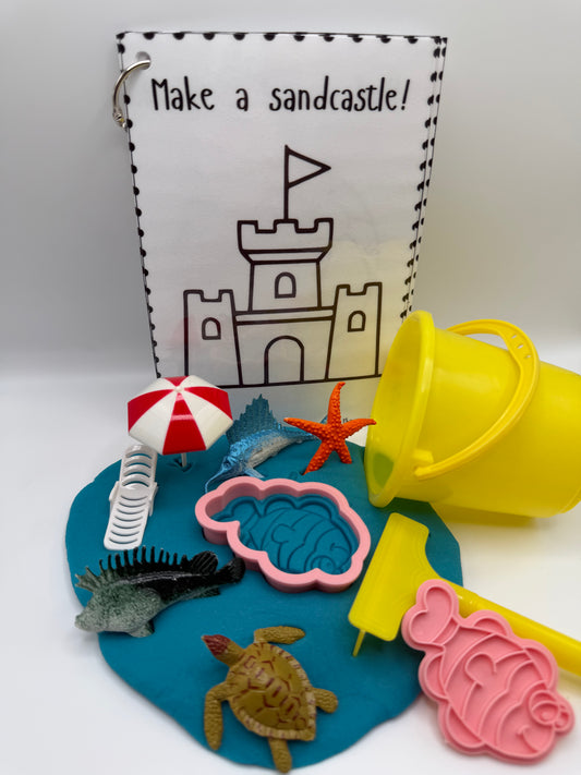 "Sandy Shores" - Sensory Dough Kit