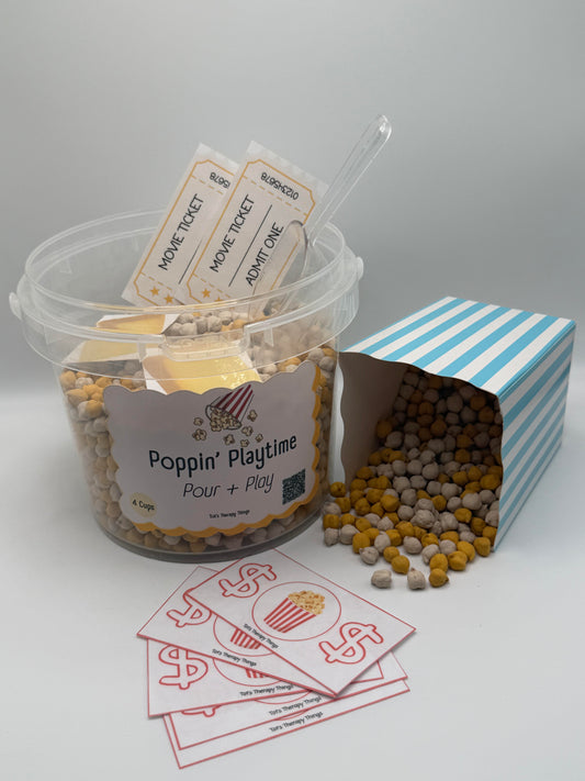 "Poppin' Playtime" Pour + Play Bucket